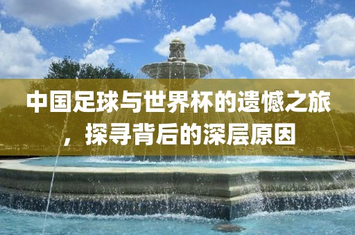中国足球与世界杯的遗憾之旅，探寻背后的深层原因