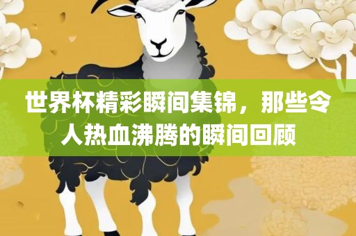 世界杯精彩瞬间集锦，那些令人热血沸腾的瞬间回顾