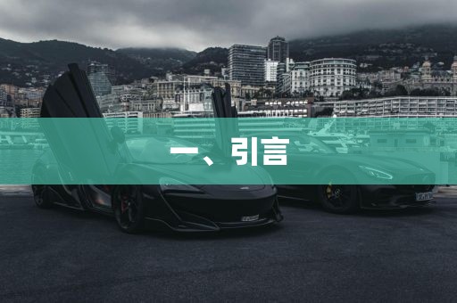 一、引言