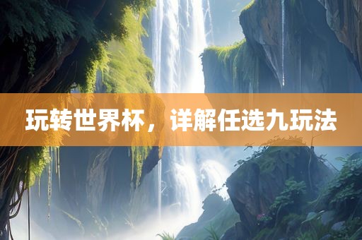 玩转世界杯，详解任选九玩法