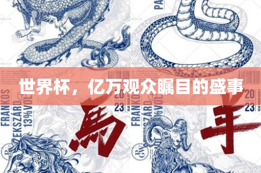 世界杯，亿万观众瞩目的盛事