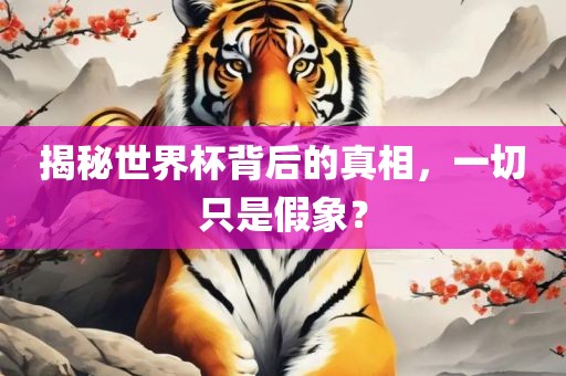 揭秘世界杯背后的真相，一切只是假象？