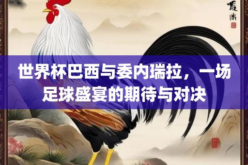 世界杯巴西与委内瑞拉，一场足球盛宴的期待与对决