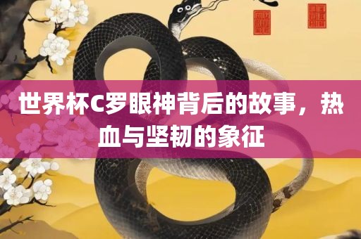 世界杯C罗眼神背后的故事，热血与坚韧的象征
