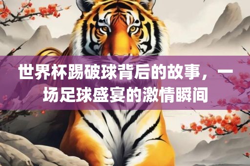 世界杯踢破球背后的故事，一场足球盛宴的激情瞬间