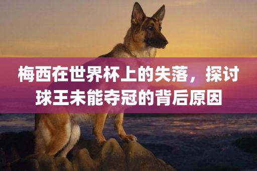梅西在世界杯上的失落，探讨球王未能夺冠的背后原因