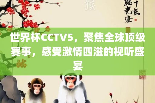 世界杯CCTV5，聚焦全球顶级赛事，感受激情四溢的视听盛宴