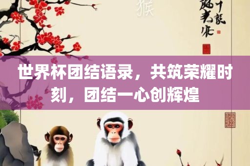 世界杯团结语录，共筑荣耀时刻，团结一心创辉煌