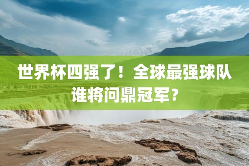 世界杯四强了！全球最强球队谁将问鼎冠军？