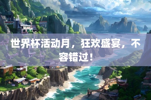 世界杯活动月，狂欢盛宴，不容错过！