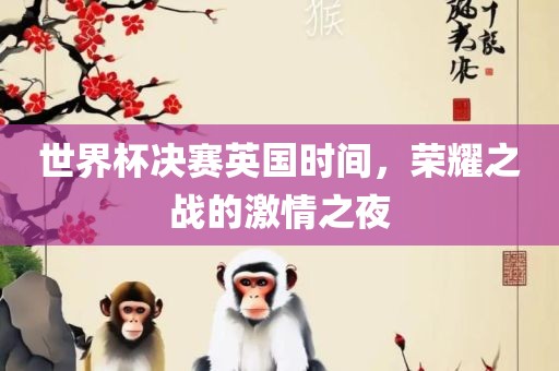世界杯决赛英国时间，荣耀之战的激情之夜