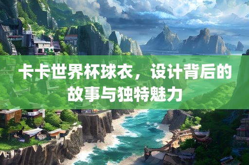 卡卡世界杯球衣，设计背后的故事与独特魅力