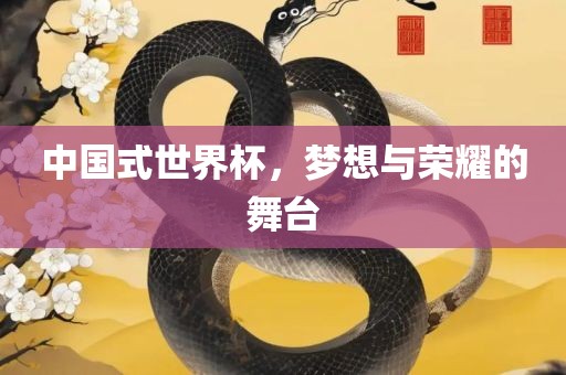 中国式世界杯，梦想与荣耀的舞台