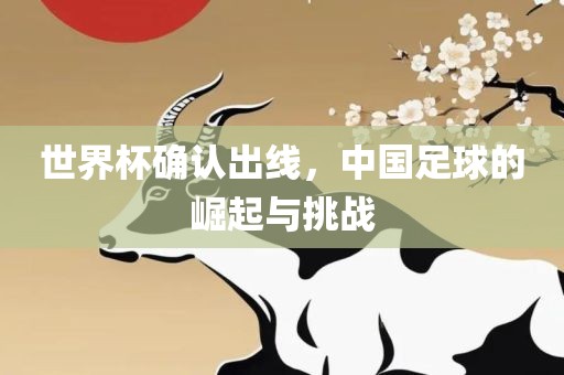 世界杯确认出线，中国足球的崛起与挑战