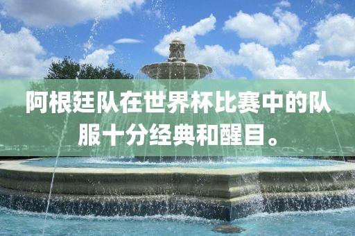 阿根廷队在世界杯比赛中的队服十分经典和醒目。