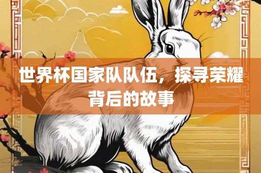 世界杯国家队队伍，探寻荣耀背后的故事