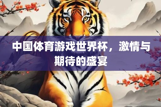 中国体育游戏世界杯，激情与期待的盛宴