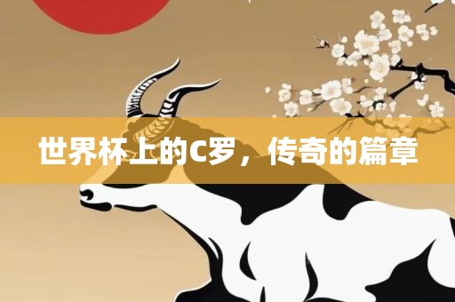 世界杯上的C罗，传奇的篇章