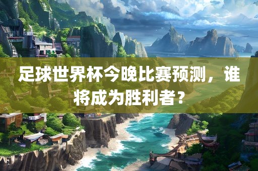 足球世界杯今晚比赛预测，谁将成为胜利者？