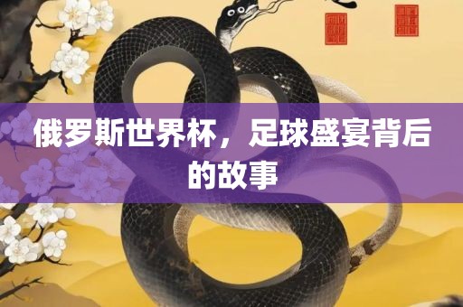 俄罗斯世界杯，足球盛宴背后的故事