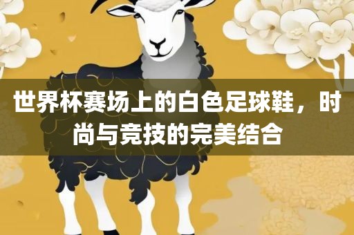 世界杯赛场上的白色足球鞋，时尚与竞技的完美结合