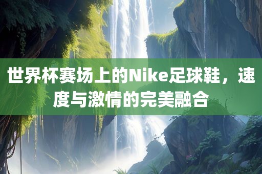 世界杯赛场上的Nike足球鞋，速度与激情的完美融合