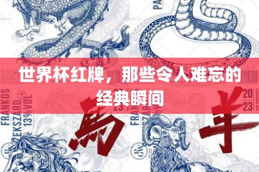 世界杯红牌，那些令人难忘的经典瞬间