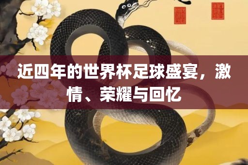 近四年的世界杯足球盛宴，激情、荣耀与回忆