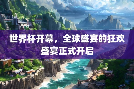 世界杯开幕，全球盛宴的狂欢盛宴正式开启