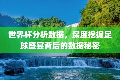 世界杯分析数据，深度挖掘足球盛宴背后的数据秘密
