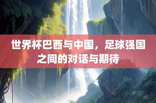 世界杯巴西与中国，足球强国之间的对话与期待