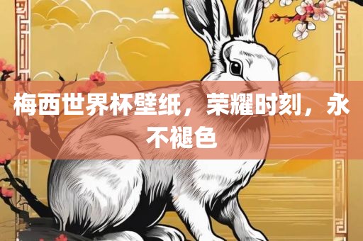 梅西世界杯壁纸，荣耀时刻，永不褪色