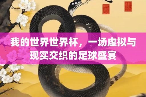 我的世界世界杯，一场虚拟与现实交织的足球盛宴