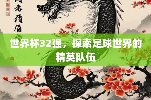 世眉山市正发家政服务有限公司界杯32强，探索足球世界的精英队伍