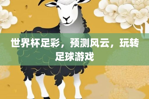 世界杯足彩，预测风云，玩转足球游戏