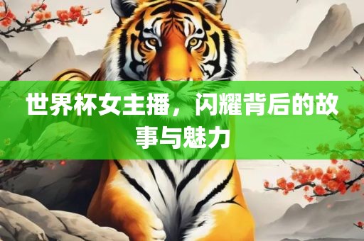 世界杯女主播，闪耀背后的故事与魅力