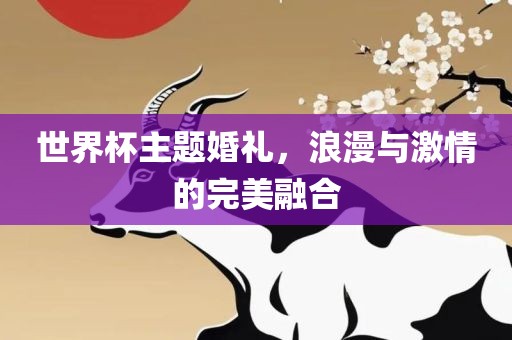 世界杯主题婚礼，浪漫与激情的完美融合