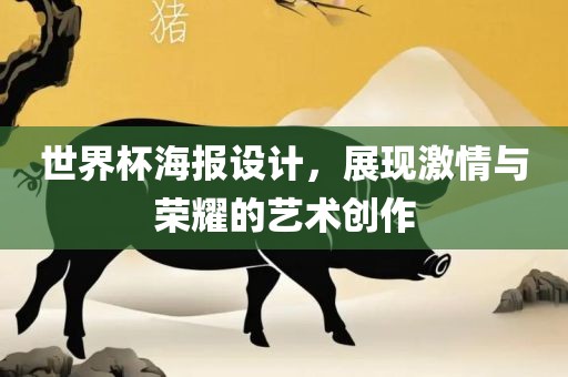 世界杯海报设计，展现激情与荣耀的艺术创作