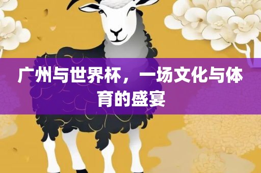 广州与世界杯，一场文化与体育的盛宴