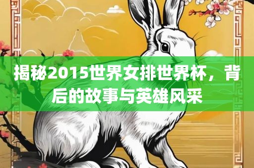 揭秘2015世界女排世界杯，背后的故事与英雄风采
