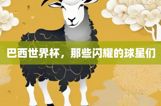 巴西世界杯，那些闪耀的球星们