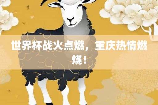 世界杯战火点燃，重庆热情燃烧！
