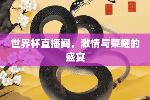 世界杯直播间，激情与荣耀的盛宴
