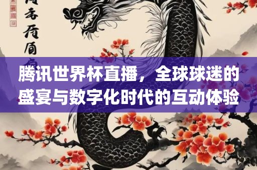 腾讯世界杯直播，全球球迷的盛宴与数字化时代的互动眉山市正发家政服务有限公司体验