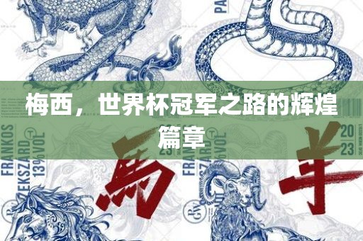 梅西，世界杯冠军之路的辉煌篇章