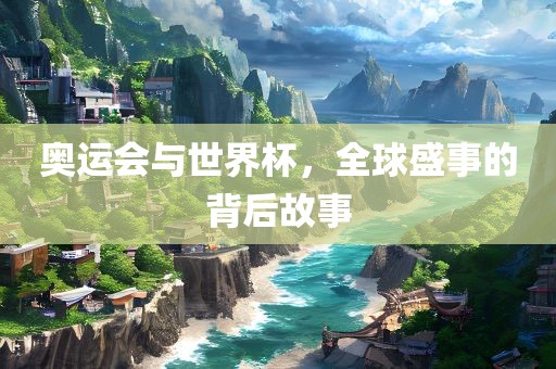 奥运会与世界杯，全球盛事的背后故事