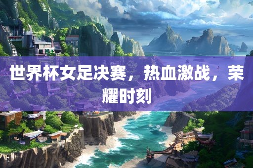 世界杯女足决赛，热血激战，荣耀时刻