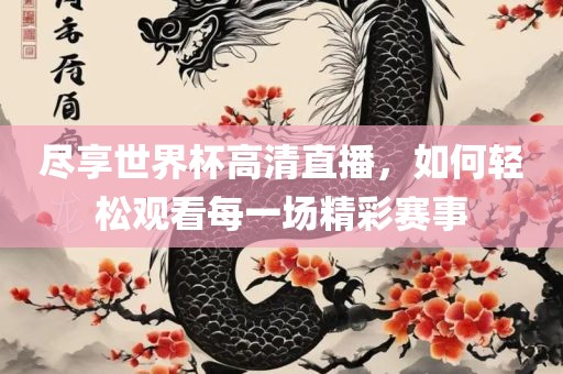 尽享世界杯高清直播，如何轻松观看每一场精彩赛事眉山市正发家政服务有限公司
