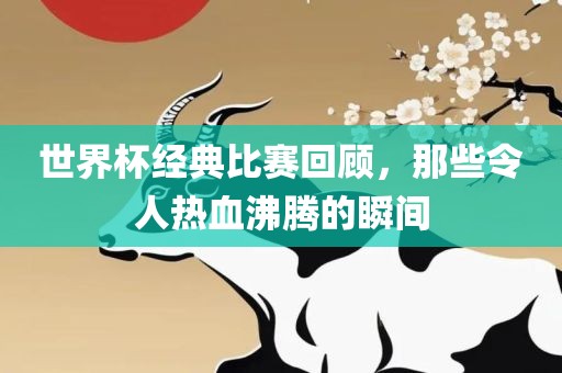 世界杯经典比赛回顾，那些令人热血沸腾的瞬间眉山市正发家政服务有限公司