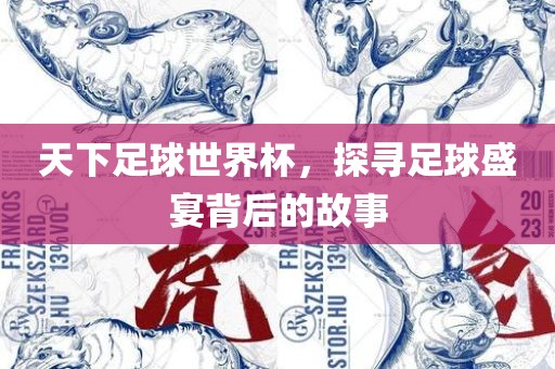 天下足球世界杯，探寻足球盛宴背后的故事